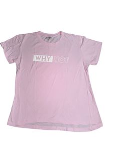 Pink 'Why Not' Tee