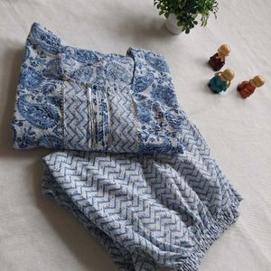 Printed Kurta Set