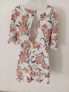 Floral Print Mini Dress