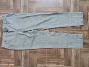 Gray Casual Pants