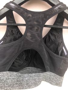 Black &amp; White Sports Bra