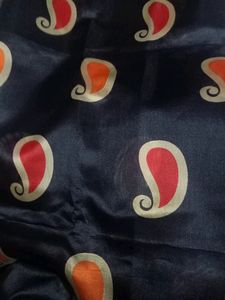 Black Georgette Saree With blouse