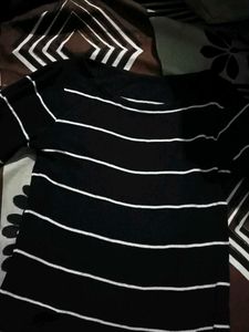 Striped Black T-Shirt