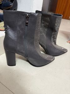 New Grey Boots
