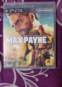 PS3 |Max Payne 3 | Scratchless, Mint Condition