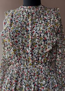 Floral Print Midi Dress