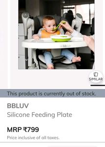 Silicone Feeding Plate For Babies And Toddlers!