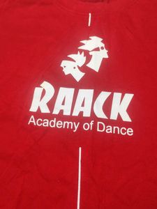 Red RAACK Academy Tee