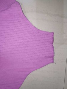 Turtle Neck Fitted Top
