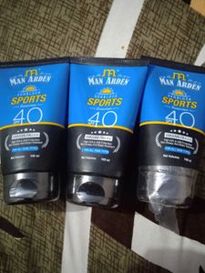 Man Arden Sunblock Sports SPF 40