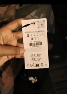 Zara Black Halter Top