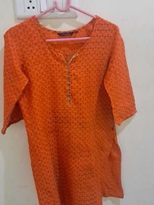 A Orange Kurta