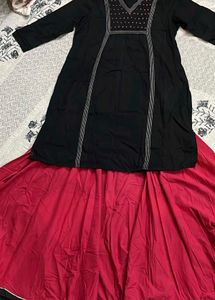 Elegant Black Kurta Set