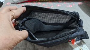 Black Sports Sling Bag
