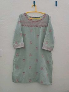 Floral Print Kurta