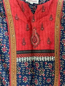 Long Printed Kurti for women