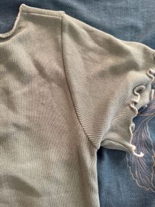 Crop Top With Bow Details