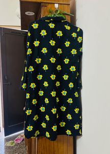 Black Print Kurti