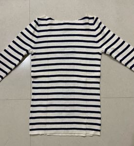 GAP Striped Long Sleeve Pullover