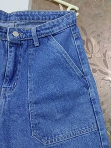 Blue Cargo Jeans