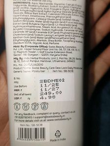 Swiss Beauty Dew Lock Moisturiser