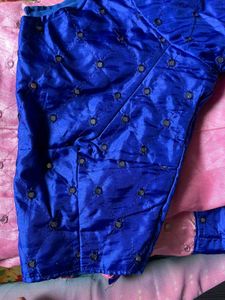 Stunning Blue &amp; Pink Lehenga Choli Set