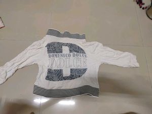 Dolce &amp; Gabbana Striped Zip-Up Top