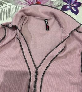 Cute Pink Long Sleeve Top