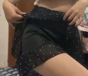 Polka Dot Mini Skirt