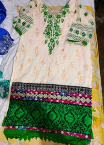 Salwar Suit Set With Free Dupatta