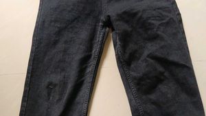 Tokyo Talkies Flared Mid Rise Black Jeans