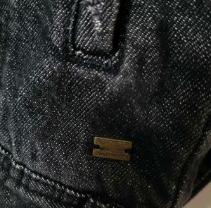 Black Denim Jacket Distressed