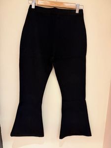 Black Flared Pants