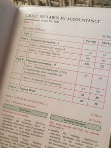 Accountancy Class 11 Book