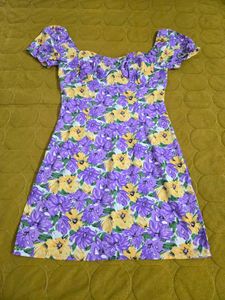 Floral Print Mini Dress bust 32/34