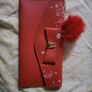 Hand Bag And 2 Clutches