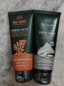 Nat Habit Kali Mitti & Moringa Vit c Face Wash