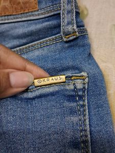 Bootcut Blue Denim Jeans