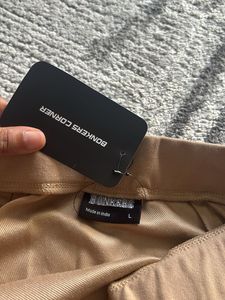 bonkers Tan Mini Skirt