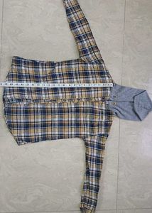 Plaid Flannel with Hoodie