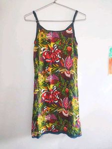 Colorful Print Dress