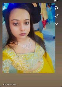 mustard yellow lahenga price dropped