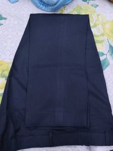 Navy Striped Dress Pants
