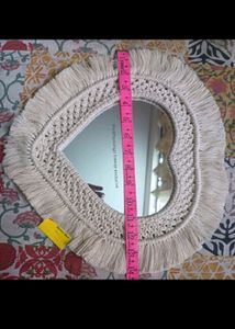 14 Inches Heart Mirror