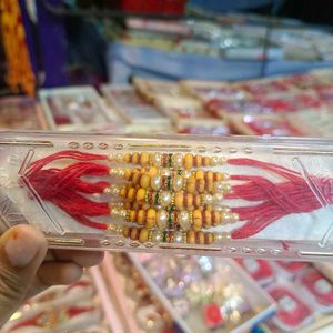 🌸3 Rakhi Bracelet Set🌸