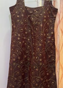 Embroidery Work Dress