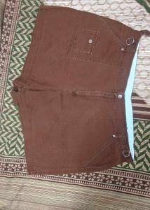 Girls Brown Shorts