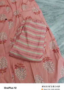 Katha Work Kurti Pant