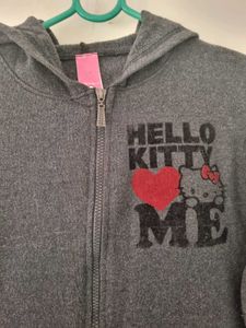 Charcoal Zipper/hoodie