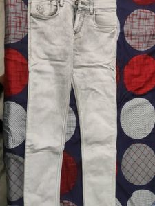 Stylish Gray Denim Jeans